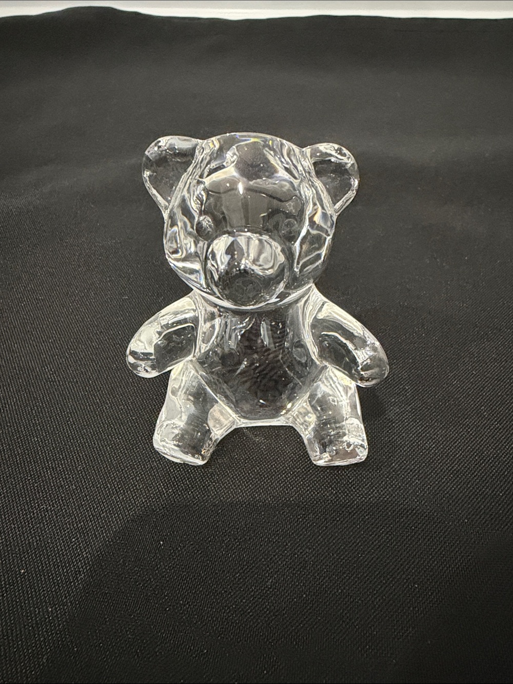 Oneida Crystal Teddy Bear Figurine